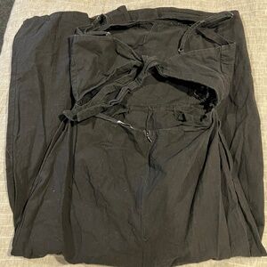 Polly Size 10 Jumper with Tie Back - Black